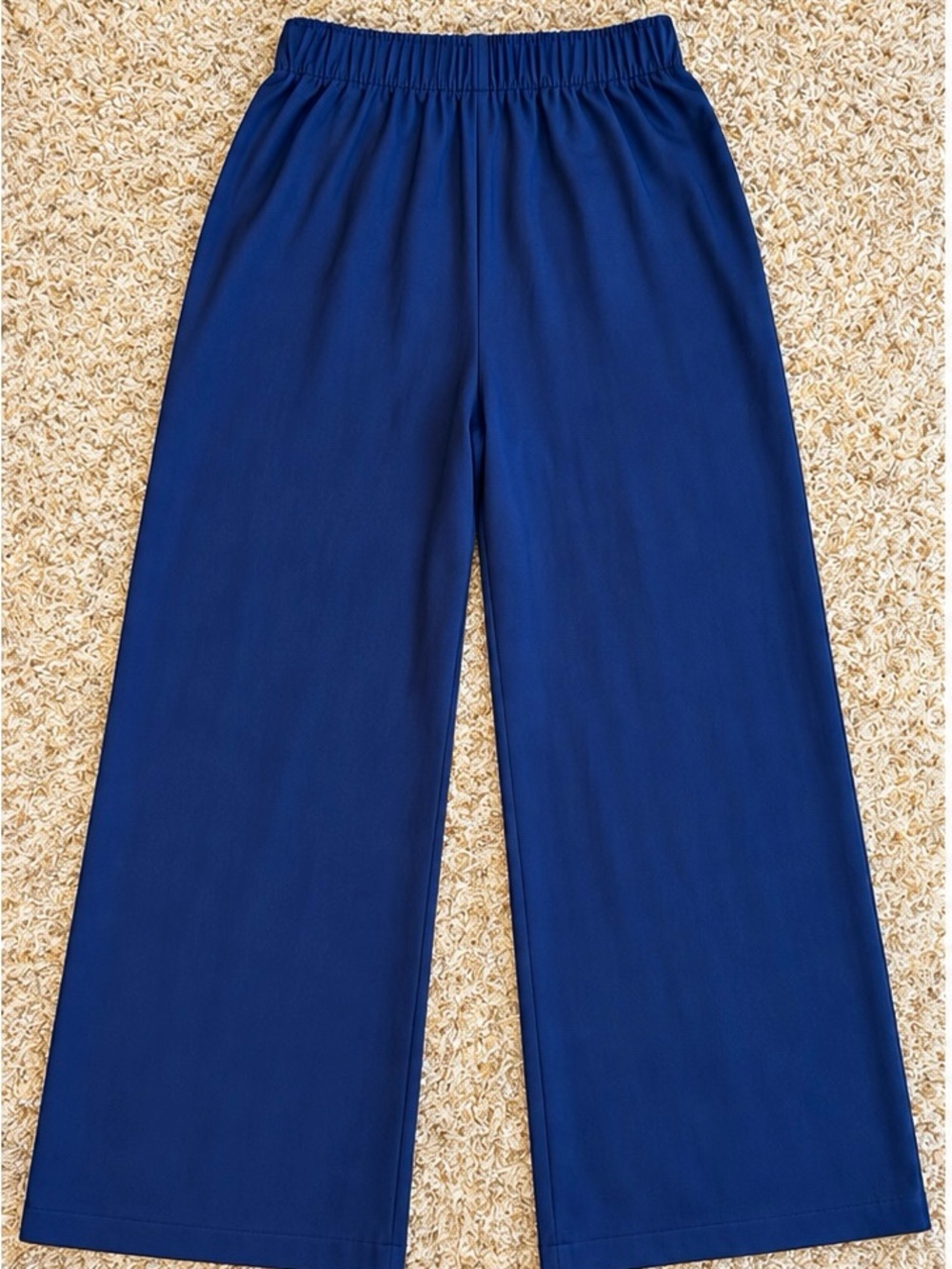 HALARA Women’s Wide Leg Pants – XL Petite – Navy Blue